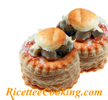 Vol-au-vent ai funghi